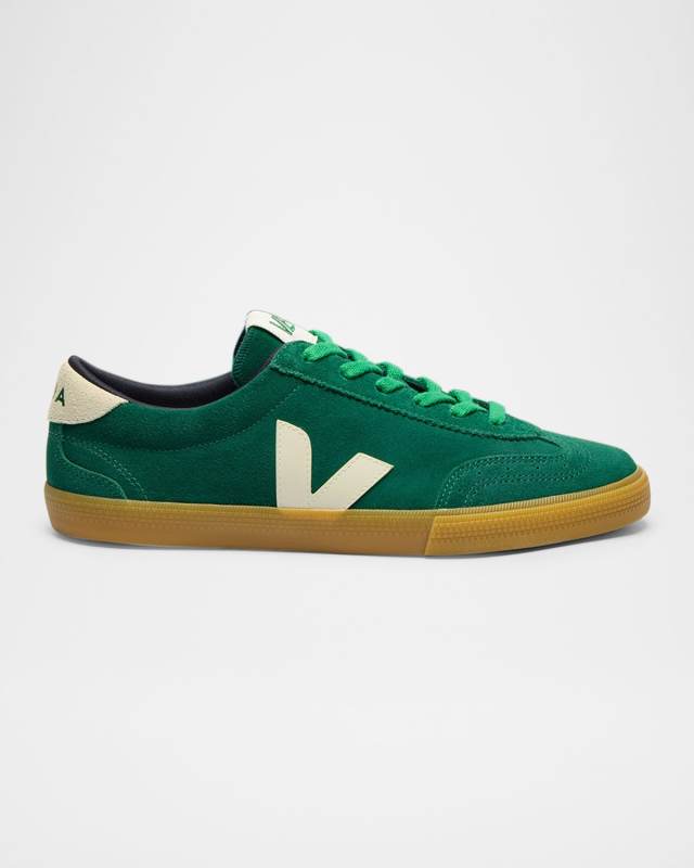 Volley Bicolor Suede Low-Top Sneakers